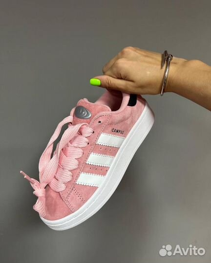 Adidas campus 00s розовые