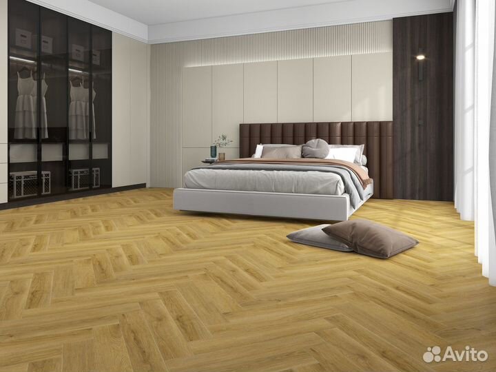 Ламинат SPC Hoi Lock Flooring Женьшень 60462SH