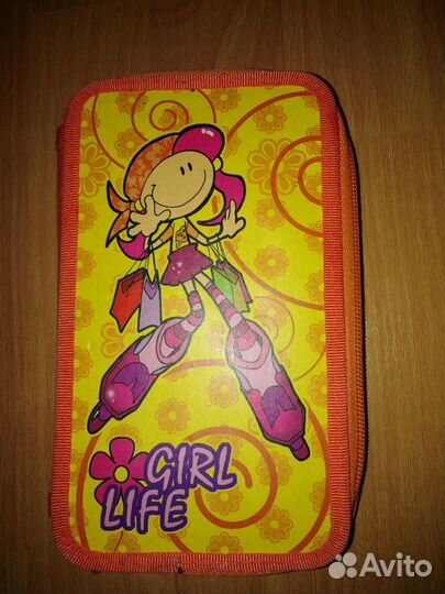 Пенал школьный для девочки