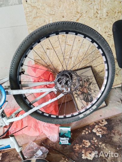 Велосипед горный на запчасти