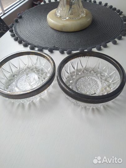 Вазочки СССР хрусталь