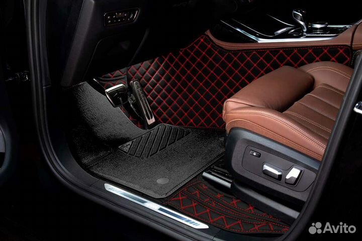 3D Коврики BMW X6 из Экокожи