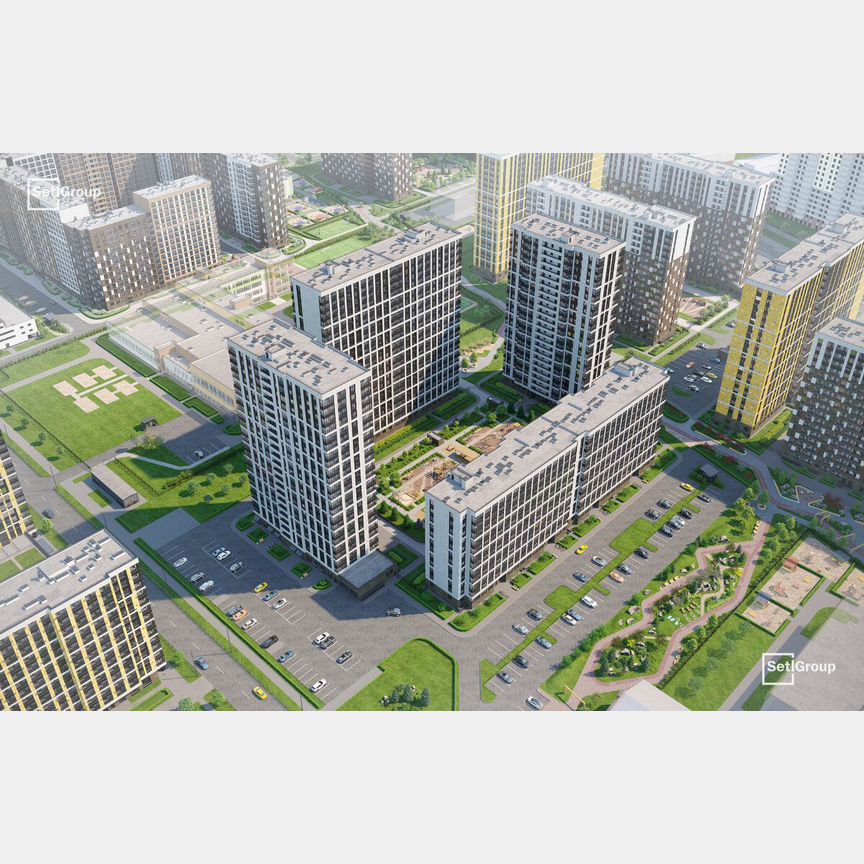 3-к. квартира, 78,4 м², 11/15 эт.