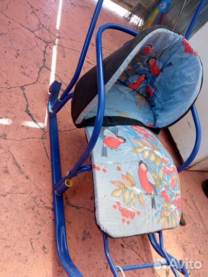 Детские санки с колесами