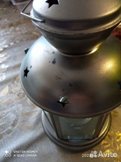 Светильник икеа (для свечи)