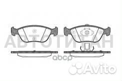 Колодки тормозные, задние