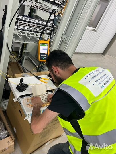 Тестирование скс Fluke.Флюк DSX5000 волс olts otdr