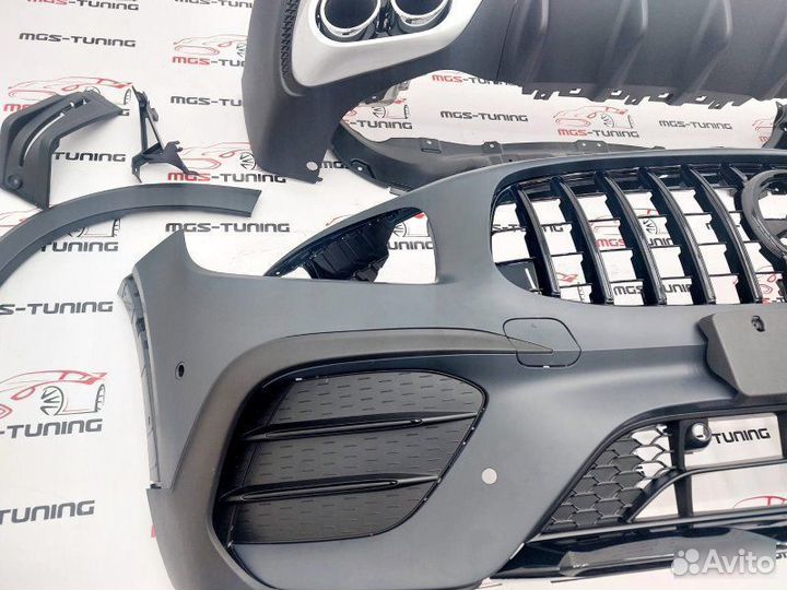 Обвес в стиле GLB45 хром Mercedes GLB-class X247