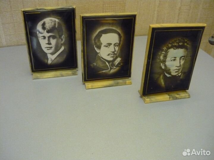 СССР Фотопортрет А.С.Пушкин «Под Палех» 1978г