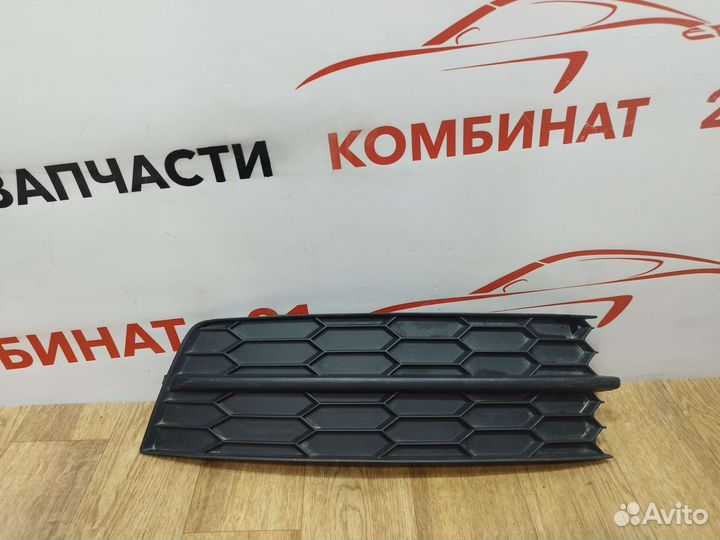 Заглушка птф левая Skoda Rapid 1 2012-2017