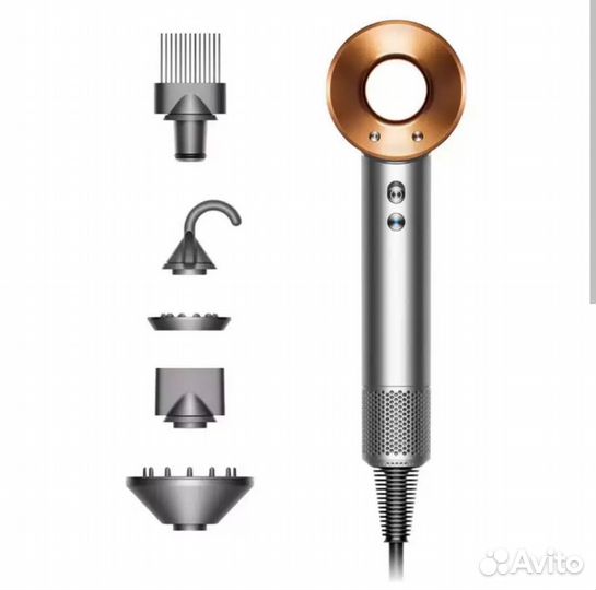 Фен Dyson HD07 Nickel/CopperEu