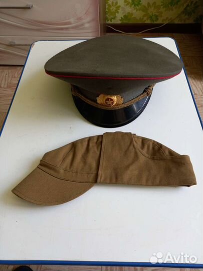 Фуражка, пилотка, кепка офицерские СССР