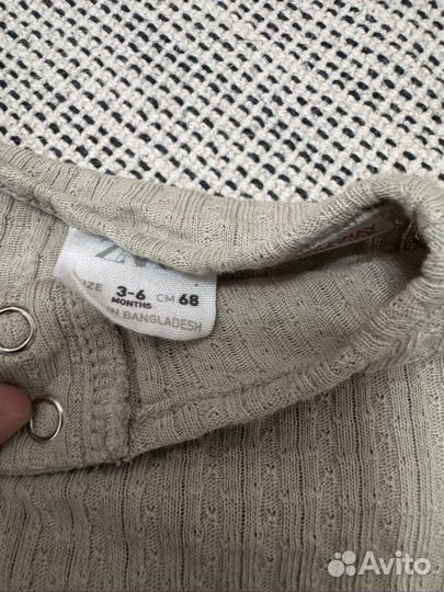 Вещи для девочки zara 3-6 мес 62-68