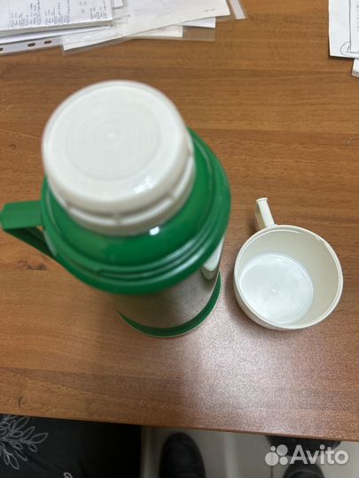 Термос со стеклянной колбой 0.5 л