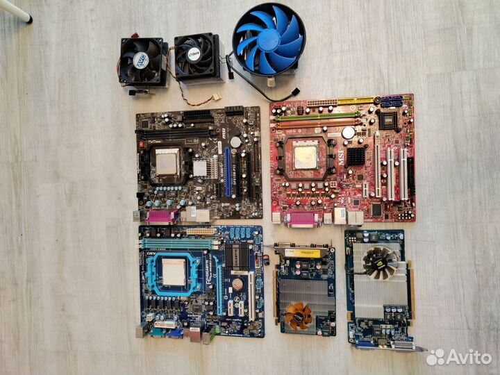 Материнские платы AM3, видеокарты