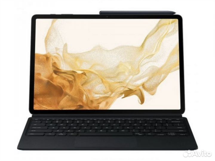 Чехол клавиатура для планшета Galaxy Tab S8+/S7+