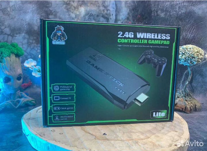 Приставка Game Stick Litе 10000 игр Dendy Sega PS1