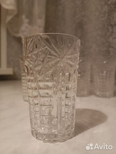 Хрустальные стаканы