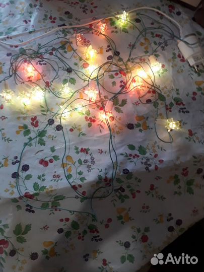 Елочная гирлянда СССР