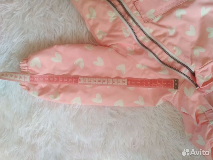 Куртка для девочки весенняя(мембрана), р.80