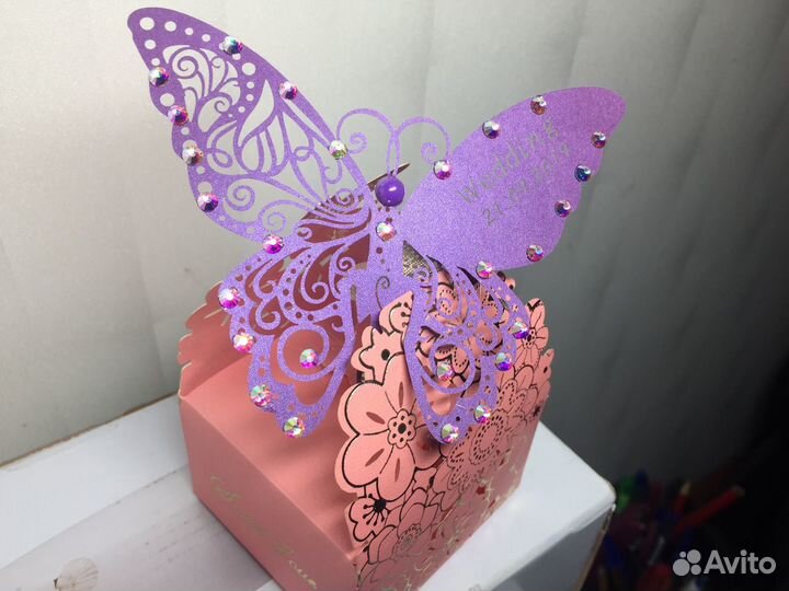 Бонбоньерки коробочки под подарки