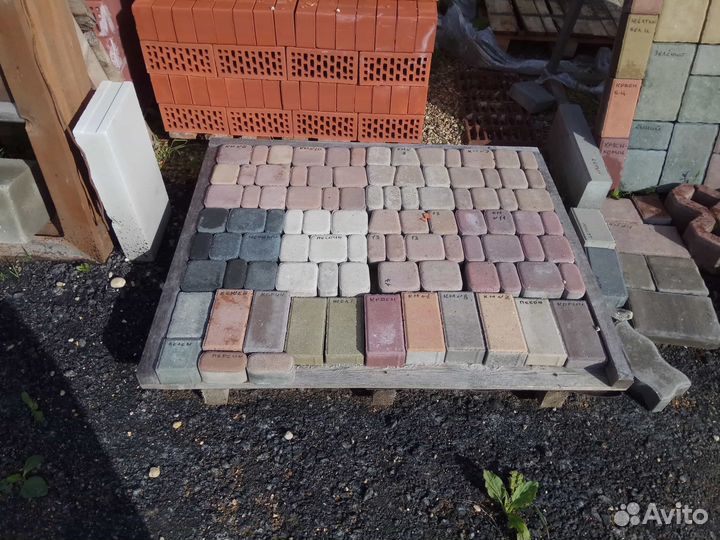 Тротуарная плитка 60 мм в наличии