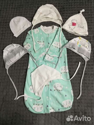 Мешок спальный с чепчиками