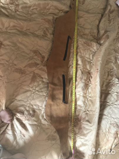 Пояс сумка натуральная замша Индия