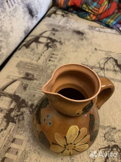 Кувшин глиняная посуда