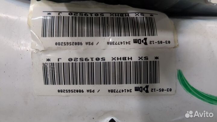 Подушка безопасности боковая (шторка) правая Citroen DS5, 2012