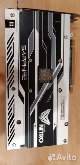 Видеокарта Sapphire Nitro+ Radeon RX 480 8G