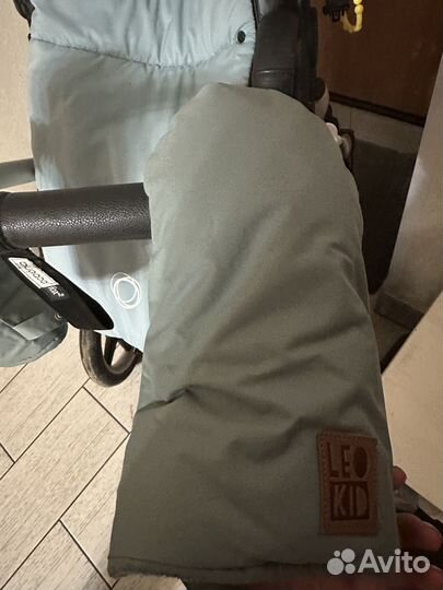 Конверт в прогулочную коляску bugaboo и варежки