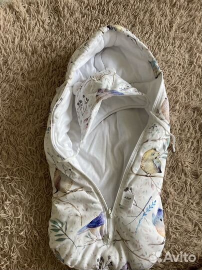 Кокон-конверт для новорожденных