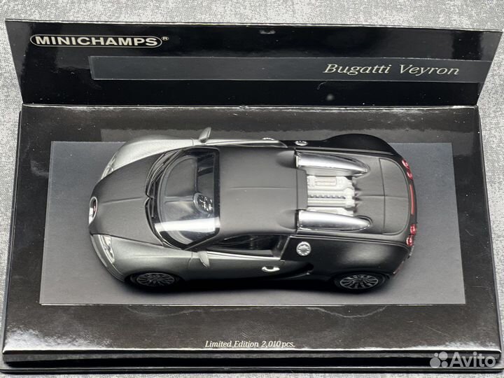 Модель buatti veyron 1/43 minichamps