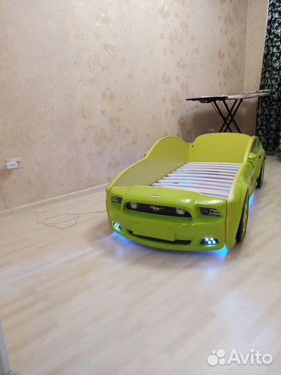 Детская кроватка - машина