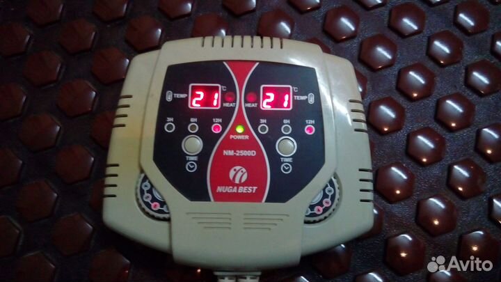 Греющий турмалиновый мат nugabestNM2500Dдвухмест