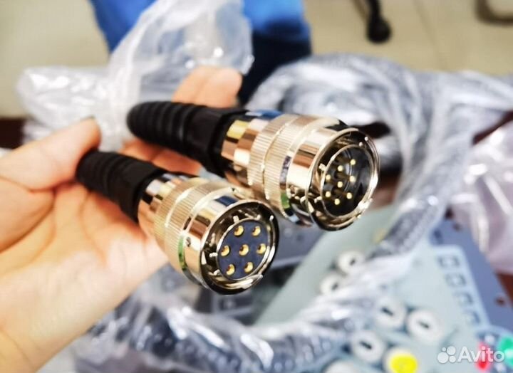 Спиральный кабель датчика высоты для Vogele