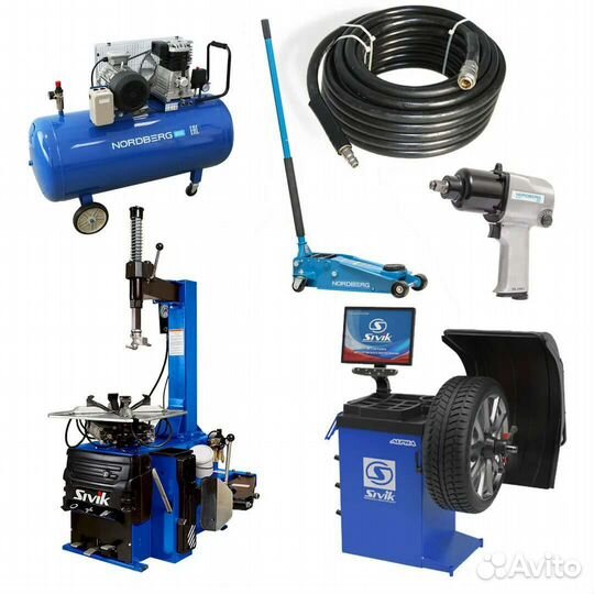 Ремонт шиномонтажного, автосервисного оборудования