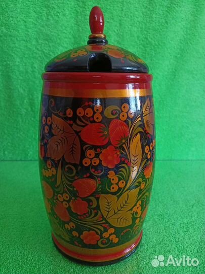 Хохлома, расписное дерево