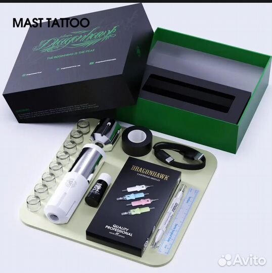 Машинка для тату, беспроводная Dragonhawk