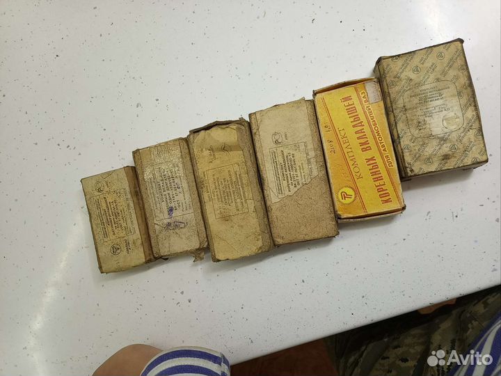 Вкладыши ваз, газ, москвич шатунные и коренные