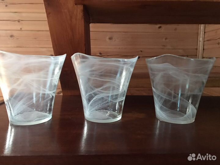 Кашпо прозрачное