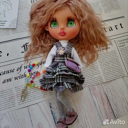 Кукла блайз blythe custom