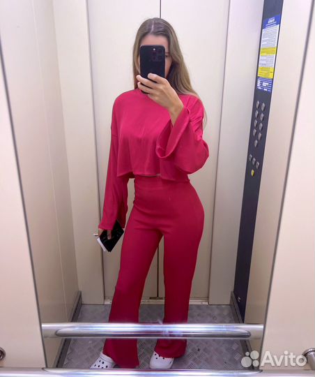 Спортивный костюм barbie женский фуксия