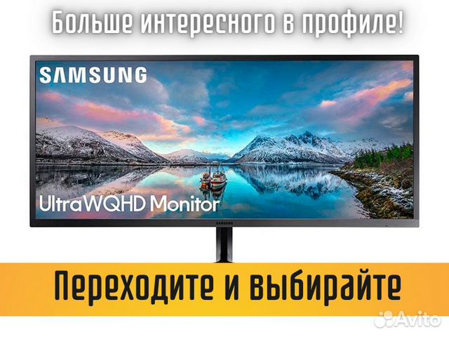 Монитор Samsung 34"; s34j550wqi