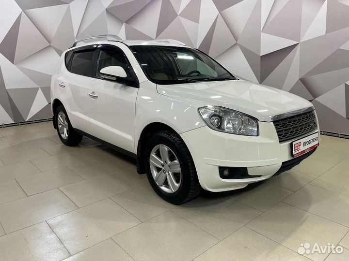 Geely Emgrand x7 2018 Р±РµР»С‹Р№