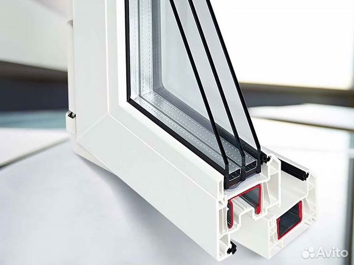 Ремонт окон, стеклопакет энергосберегающий RAL88181