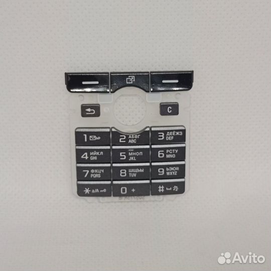 Клавиатура на Sony Ericsson k750i