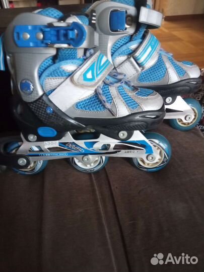 Роликовые коньки детские раздвижные
