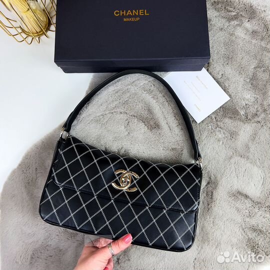 Сумка багет женская Chanel vip gift